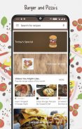 Burger and Pizza Recipes screenshot 13