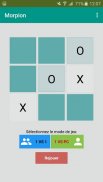 Morpion - Tic Tac Toe screenshot 1