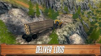 Sawmill Driver: Logging Truck & Forest Harvester screenshot 10