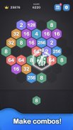 2048 Hexagon-Number Merge Game screenshot 4