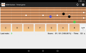 NDM - Guitar (Learning to read musical notation) screenshot 8