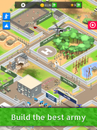 Idle Army Base: Tycoon Game screenshot 0