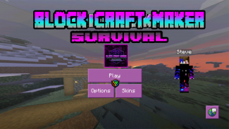 Block Craft Maker Survival screenshot 1