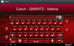 SlideIT Czech QWERTZ Pack screenshot 0