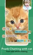 Cat Video Call/Fake Video Call screenshot 2