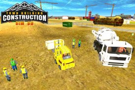 Town Building Construction Sim screenshot 0