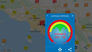 Calidad del aire: eAirQuality screenshot 0