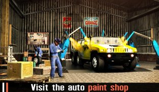 Car wash auto workshop garage truck simulator screenshot 5