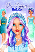 Frozen Ice Queen Makeup: Ice Princess Salon screenshot 2