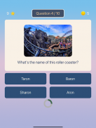 Roller Coaster Quiz screenshot 0