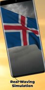 Iceland Flag Live Wallpaper screenshot 7