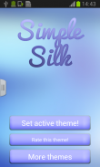 Einfache Silk GO Keyboard screenshot 0