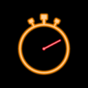 Reaction Test Glow Icon