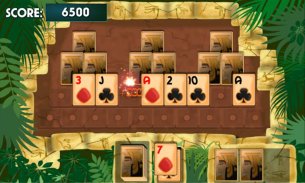피라미드 솔리테어 게임 cardgame screenshot 0