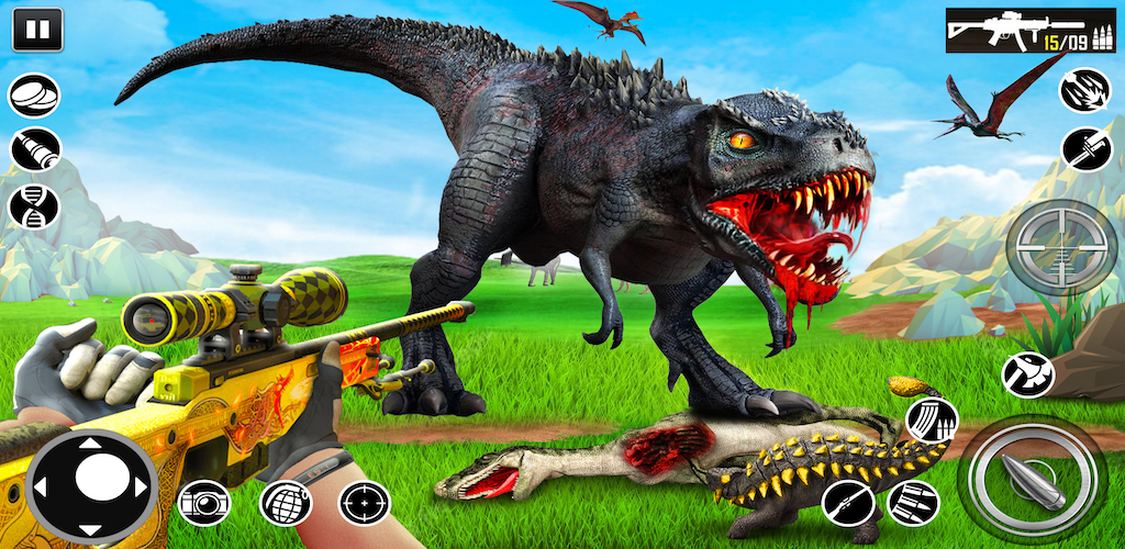 Cazadores de dinossauros Wild Wild Safari - Baixar APK para Android