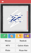Rubbeln Logo Quiz. Herausforderndes Gehirnpuzzle. screenshot 2