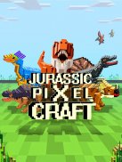 Jurassic Pixel Craft: dino age screenshot 1