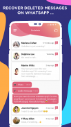 Undelete - Recover deleted messages on WhatsApp screenshot 0