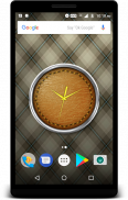 Leather Clock Live Wallpaper screenshot 3