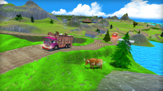 Truck Hill Drive: simulador de carga screenshot 7