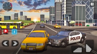 Police Car Driving in City screenshot 2