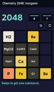 Chemistry 2048 screenshot 1