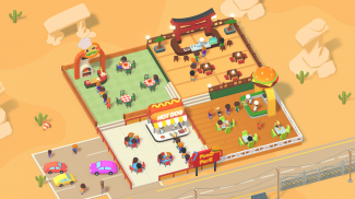 Idle Food Park Tycoon screenshot 1