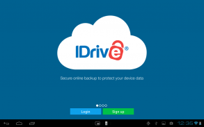 IDrive Online Backup screenshot 0