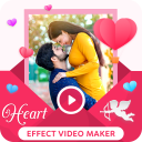 Heart Photo Effect Video Maker with Music