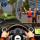 Taxi Driving Game 2018: Taxi Yellow Cab Driving 3D Icon