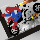 Stickman Dismount Hero Fly Icon