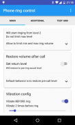 Phone ring control screenshot 1
