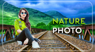 Nature Photo Frame natural Pho screenshot 2