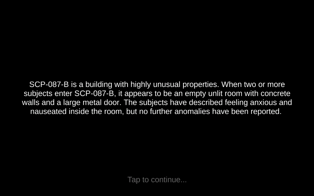 Scp 087 B 2 1 5 Download Android Apk Aptoide