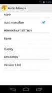 Audio Memos SE screenshot 13