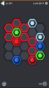 Hexa Star Link - Puzzle Game screenshot 0