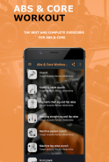 Abs & Core Workout Exercises screenshot 1