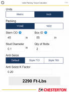 Valve Torque Calculator screenshot 1