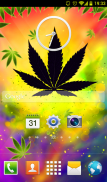 Colored Rasta Weed Keyboard screenshot 2