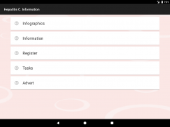 Hepatitis C. Information screenshot 5