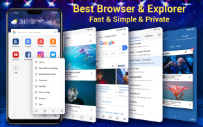 Web Browser & Explorer Cepat screenshot 4