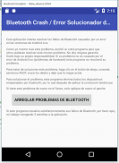 Bluetooth Crash/Error Fixer (FREE) screenshot 1