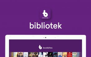 BookBites Bibliotek screenshot 2