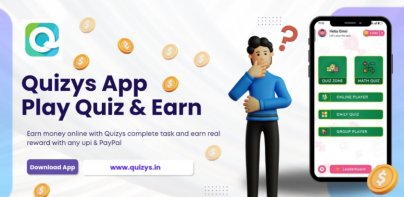 Quizys: Play Quiz & Earn Cash