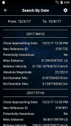 Asteroid Tracker screenshot 2