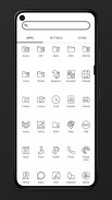 Arcticons Black - Icon Pack screenshot 0