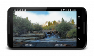 Cold River HD Live Wallpaper screenshot 4