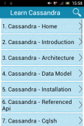 Learn Cassandra screenshot 0