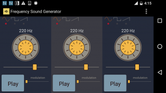 звуковой генератор screenshot 5