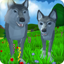 Симулятор Волка: Дикие Животные 3D Icon